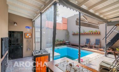 Casa en alquiler, venta quilmes centro con garage y pileta