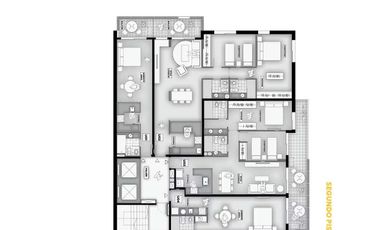 Venta departamento de 2 dormitorios con balcón en zona Centro