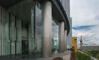 Renta Oficina 465 m² nueva y acondicionada AAA REFORMA ÁNGEL TORRE NEW YORK LIFE
