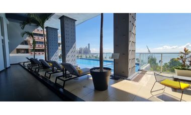 VENTA DE APARTAMENTO AMOBLADO VISTA AL MAR EN PH ELEMENT (10)