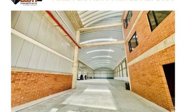 ARRIENDO BODEGA 1.844 M2  TOCANCIP