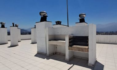 Arriendo Depto. 2D/1B, semi amoblado + Bod - Santiago