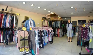 Tienda de ropa derecho de llaves