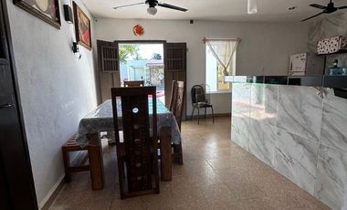 Venta de casa Ágora de una planta a una cuadra del parque de Chicxulub Puerto