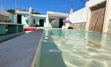 Venta de casa Ágora de una planta a una cuadra del parque de Chicxulub Puerto