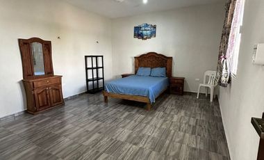 Venta de casa Ágora de una planta a una cuadra del parque de Chicxulub Puerto