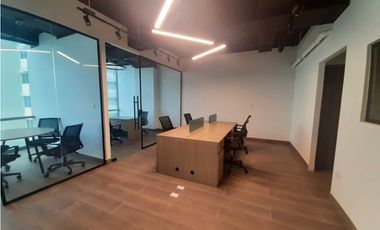 ALQUILER OFICINA AMOBLADA COSTA DEL ESTE 104 M2 FINANCIAL PARK MC
