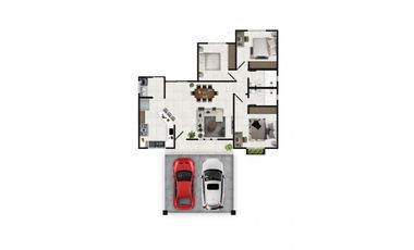 Vivienda Nueva a la Venta en Potrerillos