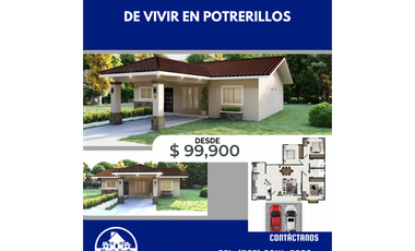 Vivienda Nueva a la Venta en Potrerillos