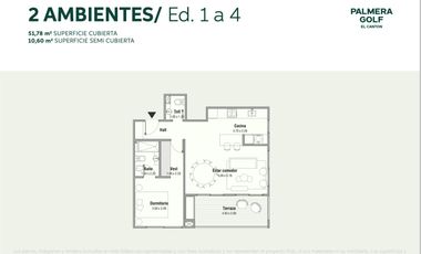 Departamento en El Canton