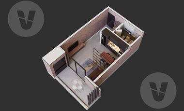 Departamento en venta - Canning, Complejo Brick