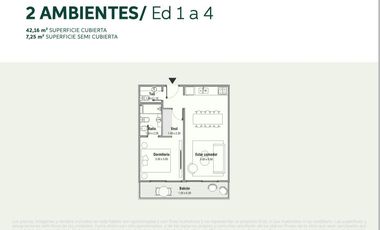 Departamento en El Canton
