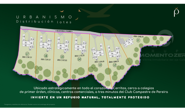 VENTA LOTES EN PARCELACION VIA CERRITOS LA VIRGINIA PEREIRA