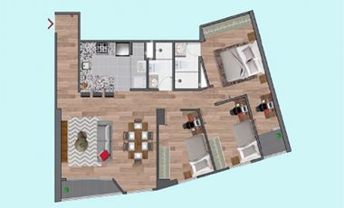 DEPARTAMENTO DE ESTRENO EN SURQUILLO - LA CALERA