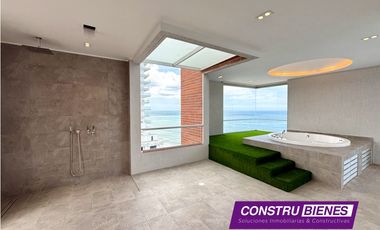 Penthouse Amoblado Vista al Mar - Playa Murciélago, Manta
