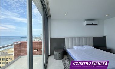 Penthouse Amoblado Vista al Mar - Playa Murciélago, Manta