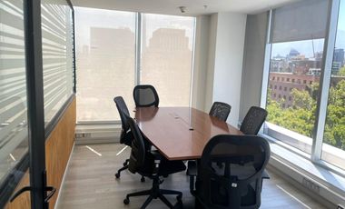 ARRIENDO Oficina habilitada de 153,31 m2 , Metro Pedro de Valdivia