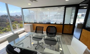 ARRIENDO Oficina habilitada de 153,31 m2 , Metro Pedro de Valdivia