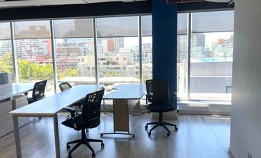 ARRIENDO Oficina habilitada de 153,31 m2 , Metro Pedro de Valdivia
