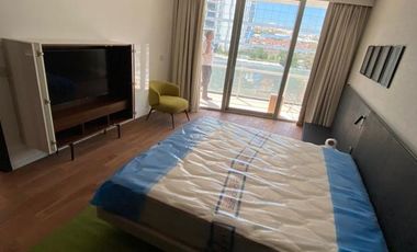 VENTA DEPARTAMENTO SUITE 2 AMBIENTES AMOBLADA  CON   COCHERA EN SLS  PUERTO MADERO APTO PROFESIONAL
