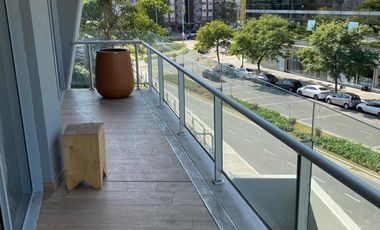 VENTA DEPARTAMENTO SUITE 2 AMBIENTES AMOBLADA  CON   COCHERA EN SLS  PUERTO MADERO APTO PROFESIONAL