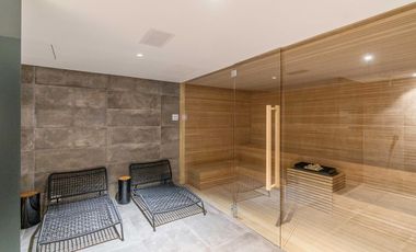 VENTA DEPARTAMENTO SUITE 2 AMBIENTES AMOBLADA  CON   COCHERA EN SLS  PUERTO MADERO APTO PROFESIONAL