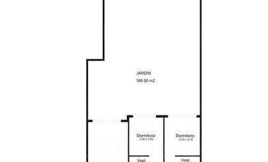 Excelente departamento en venta apto credito en San isidro - 2 dorm -PB c/ jardin