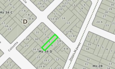 Terreno en venta - 323Mts2 - Ensenada