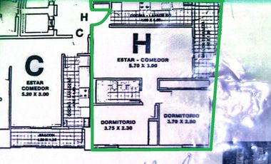 Alquiler - Departamento de 3 Ambientes en Avellaneda