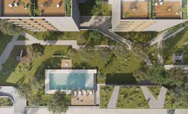 Venta departamento de 3 dormitorios en Condominios Botania Seguridad y Amenities