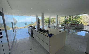 Casa de Lujo frente al mar con acceso directo a la playa Santa Marta