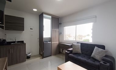 Se Alquila Hermoso Apartaestudio En La Flora, En Tercer Piso Con Ascensor, Para Rentas Cortas O De Larga Estancia