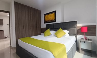 Se Alquila Hermoso Apartaestudio En La Flora, En Tercer Piso Con Ascensor, Para Rentas Cortas O De Larga Estancia