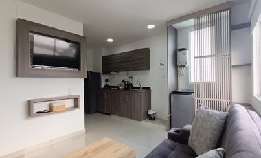 Se Alquila Hermoso Apartaestudio En La Flora, En Tercer Piso Con Ascensor, Para Rentas Cortas O De Larga Estancia