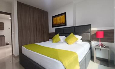 Se Alquila Hermoso Apartaestudio En La Flora, En Tercer Piso Con Ascensor, Para Rentas Cortas O De Larga Estancia