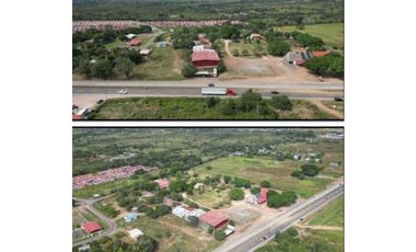 Venta de Terreno 6978m2 con Bodega en Via Pcpal, Aguadulce, Coclé