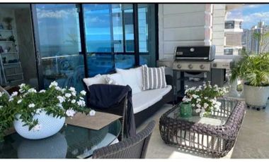 APARTAMENTO EN CORONADO COUNTRY CLUB 3REC 3B CBE AMOBLADO 191M2