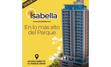 Proyecto nuevo Ph Isabella frente al Parque Omar con balcon en venta