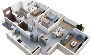 Proyecto nuevo Ph Isabella frente al Parque Omar con balcon en venta