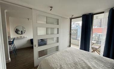 Departamento en Venta en EXCELENTE DISTRIBUCIÓN CON TERRAZA a pocos pasos del metro Manuel Montt IDEAL INVERSIONISTAS