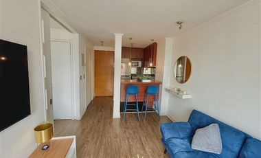 Departamento en Venta en EXCELENTE DISTRIBUCIÓN CON TERRAZA a pocos pasos del metro Manuel Montt IDEAL INVERSIONISTAS