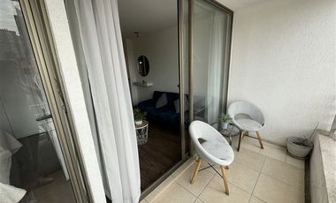 Departamento en Venta en EXCELENTE DISTRIBUCIÓN CON TERRAZA a pocos pasos del metro Manuel Montt IDEAL INVERSIONISTAS