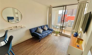 Departamento en Venta en EXCELENTE DISTRIBUCIÓN CON TERRAZA a pocos pasos del metro Manuel Montt IDEAL INVERSIONISTAS