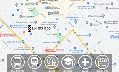 Departamento 2 Ambientes - A - Liniers 1920 - San Martin Centro