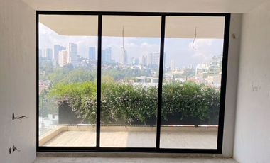 VENTA DEPARTAMENTO CON JARDÍN Y TERRAZA EN TECAMACHALCO.