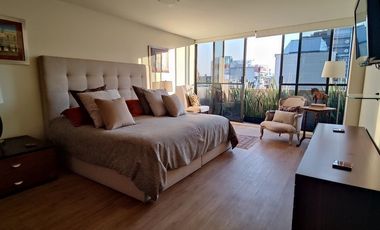 SE VENDE O SE RENTA (AMUEBLADO LA RENTA) ESPECTACULAR PENT HOUSE EN POLANCO (V)