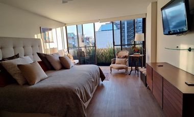 SE VENDE O SE RENTA (AMUEBLADO LA RENTA) ESPECTACULAR PENT HOUSE EN POLANCO (V)