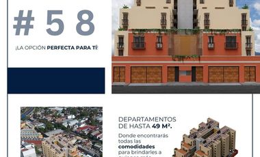 Departameno en venta,  Azcapotzalco Centro.