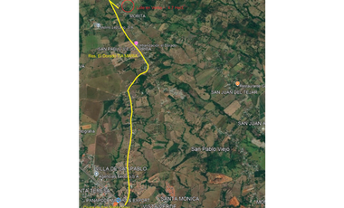 VENDO CUATRO HECTAREAS +7400MTS SAN PABLO