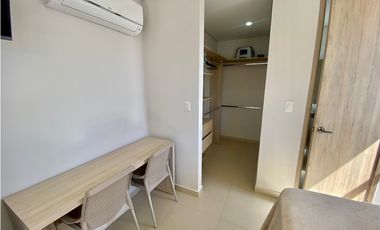 SE ARRIENDA APARTAESTUDIO AMOBLADO, SECTOR RIASCOS